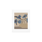 decorative flowers in a vase Art Print Gallery Image 1