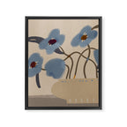 decorative flowers in a vase Framed Canvas Print Gallery Image 6
