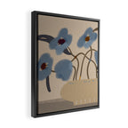decorative flowers in a vase Framed Canvas Print Gallery Image 2
