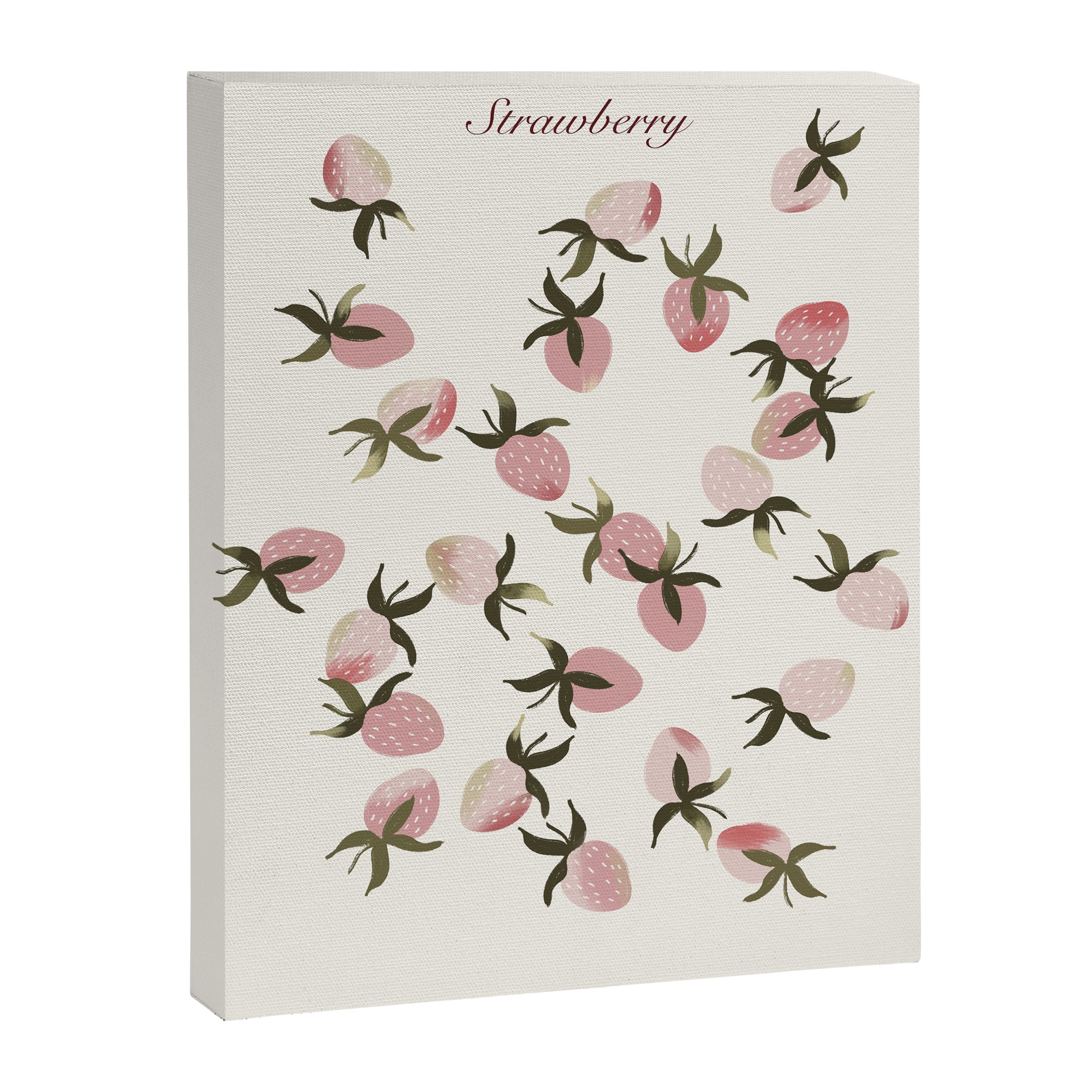 delicate strawberries Canvas Print Gallery Image 6