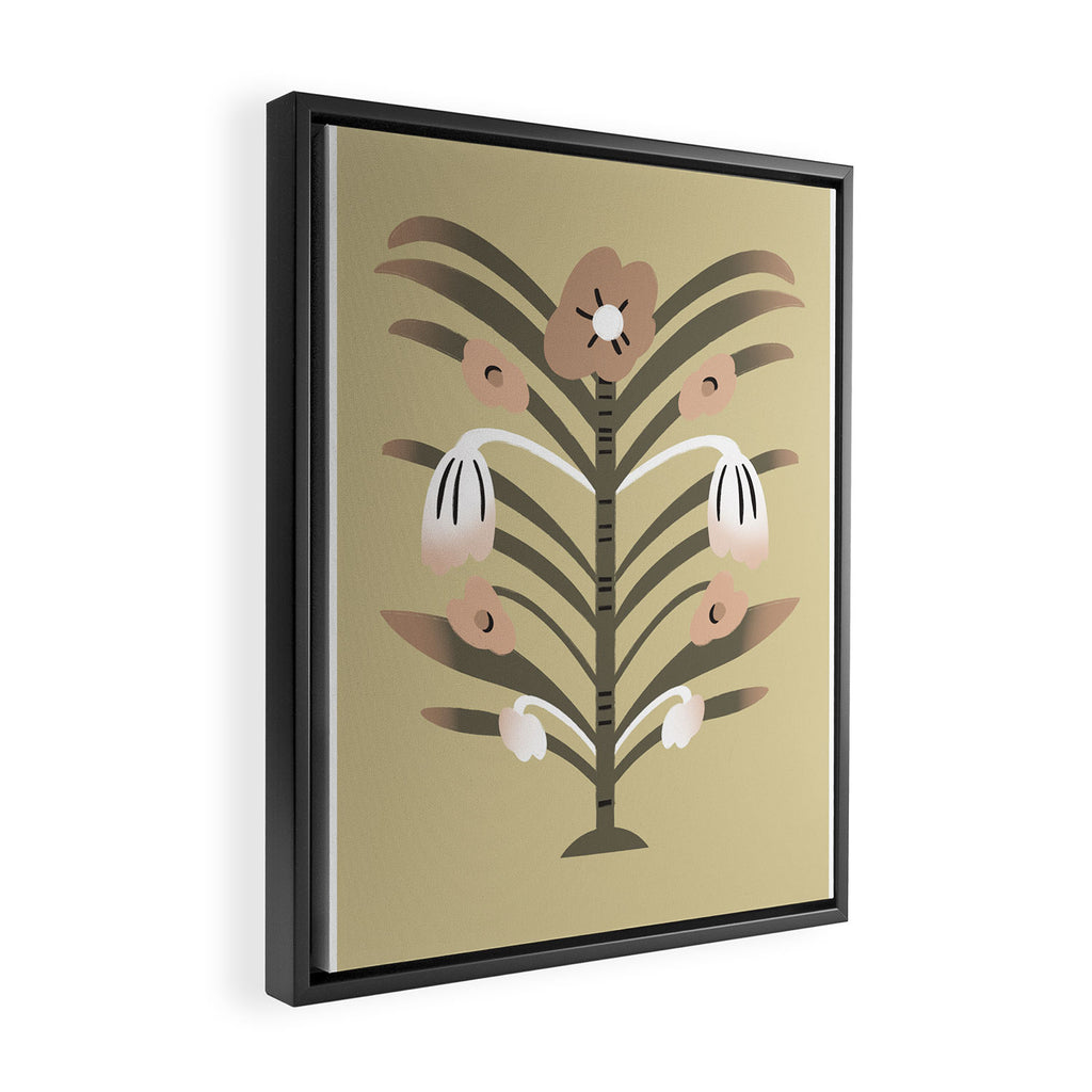  flowerpot Framed Canvas Print Gallery Image 2
