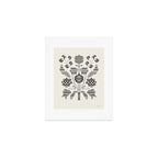 graphic floral ornament tree-flower Art Print Gallery Image 1