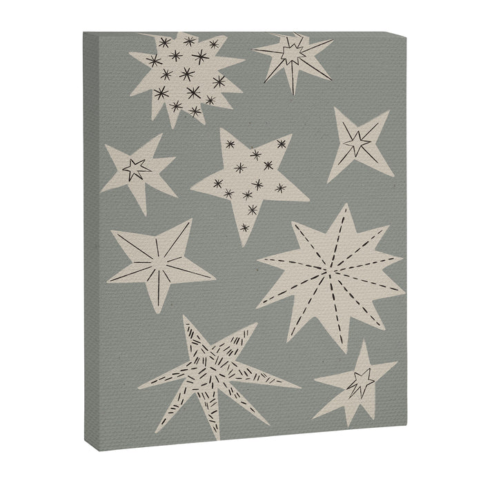 heavenly Christmas stars Canvas Print Gallery Image 1