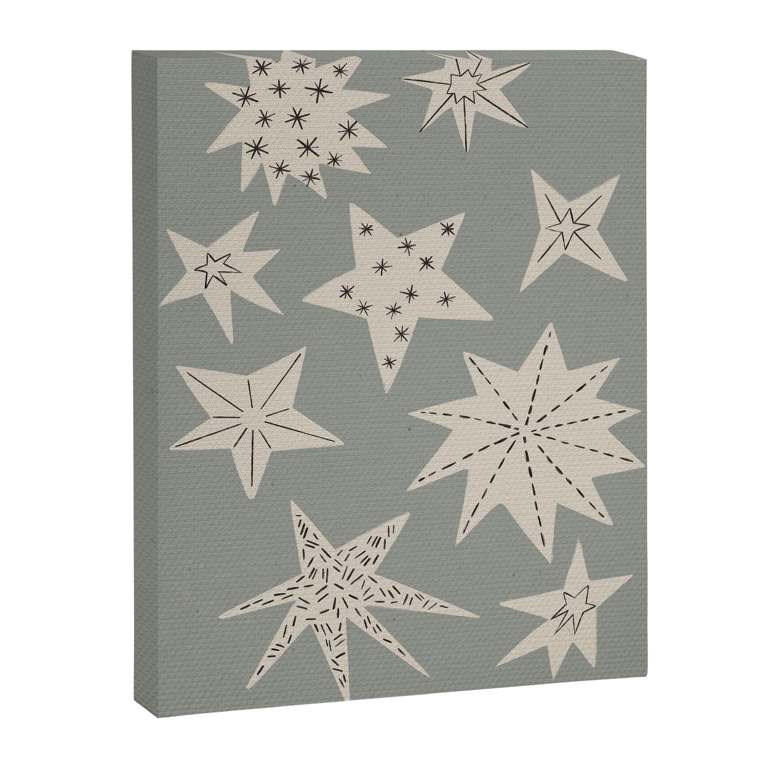 heavenly Christmas stars Canvas Print Gallery Image 6