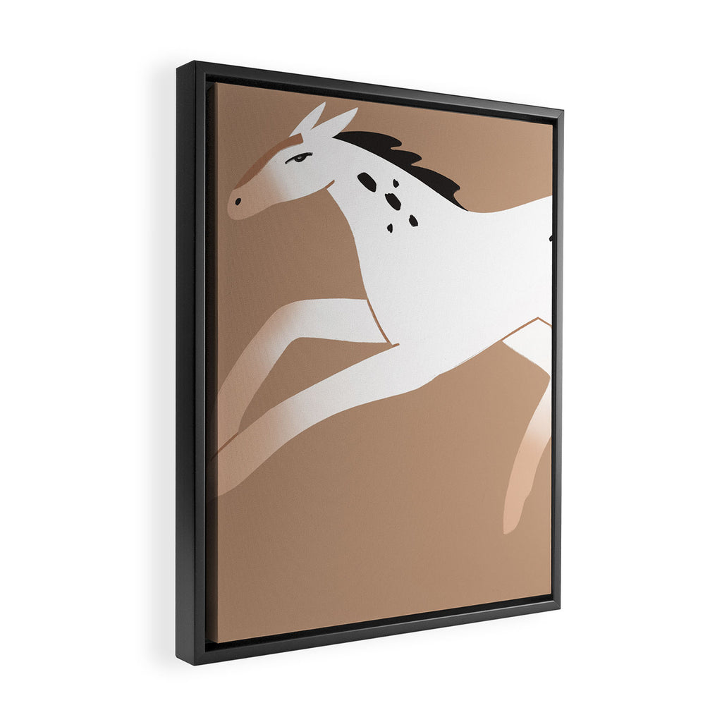 horse Framed Canvas Print Gallery Image 2