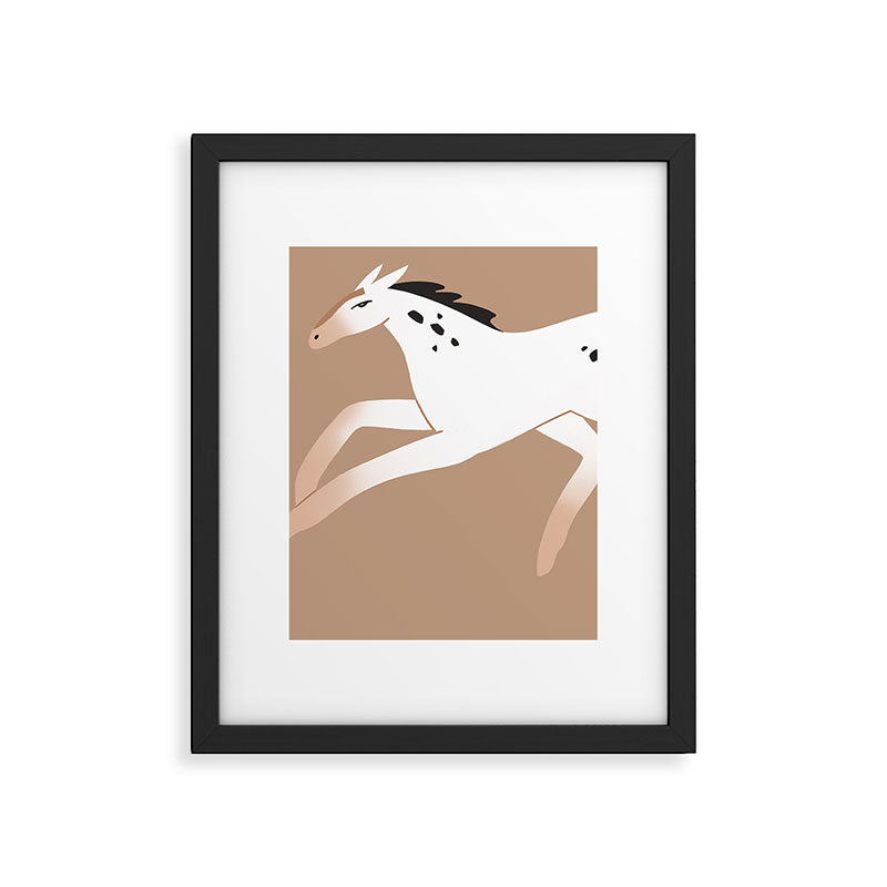 horse Framed Art Print Gallery Image 1