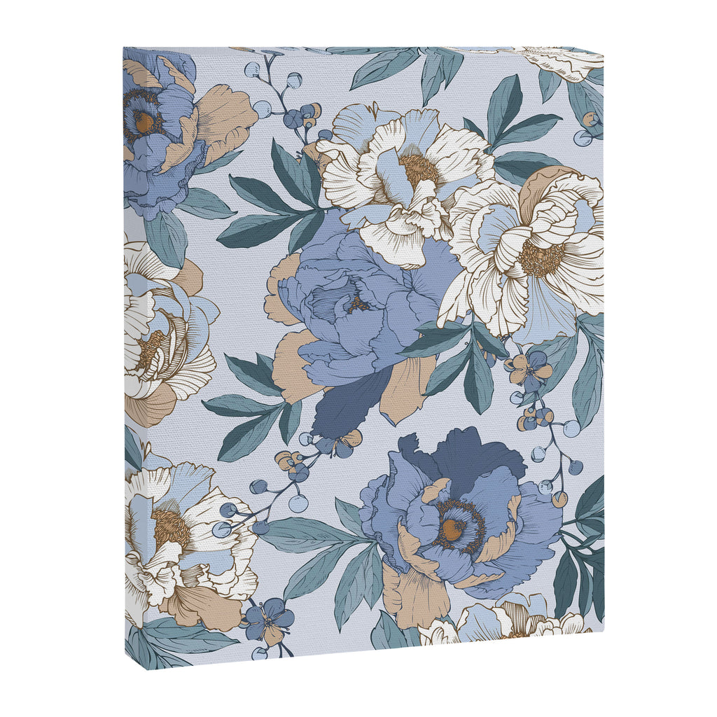 lush blue peonies  Canvas Print Gallery Image 8