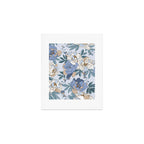  lush blue peonies  Art Print Gallery Image 1