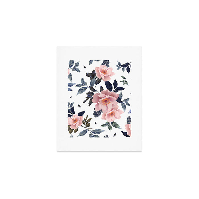 lush rosehip flowers Art Print Gallery Image 1