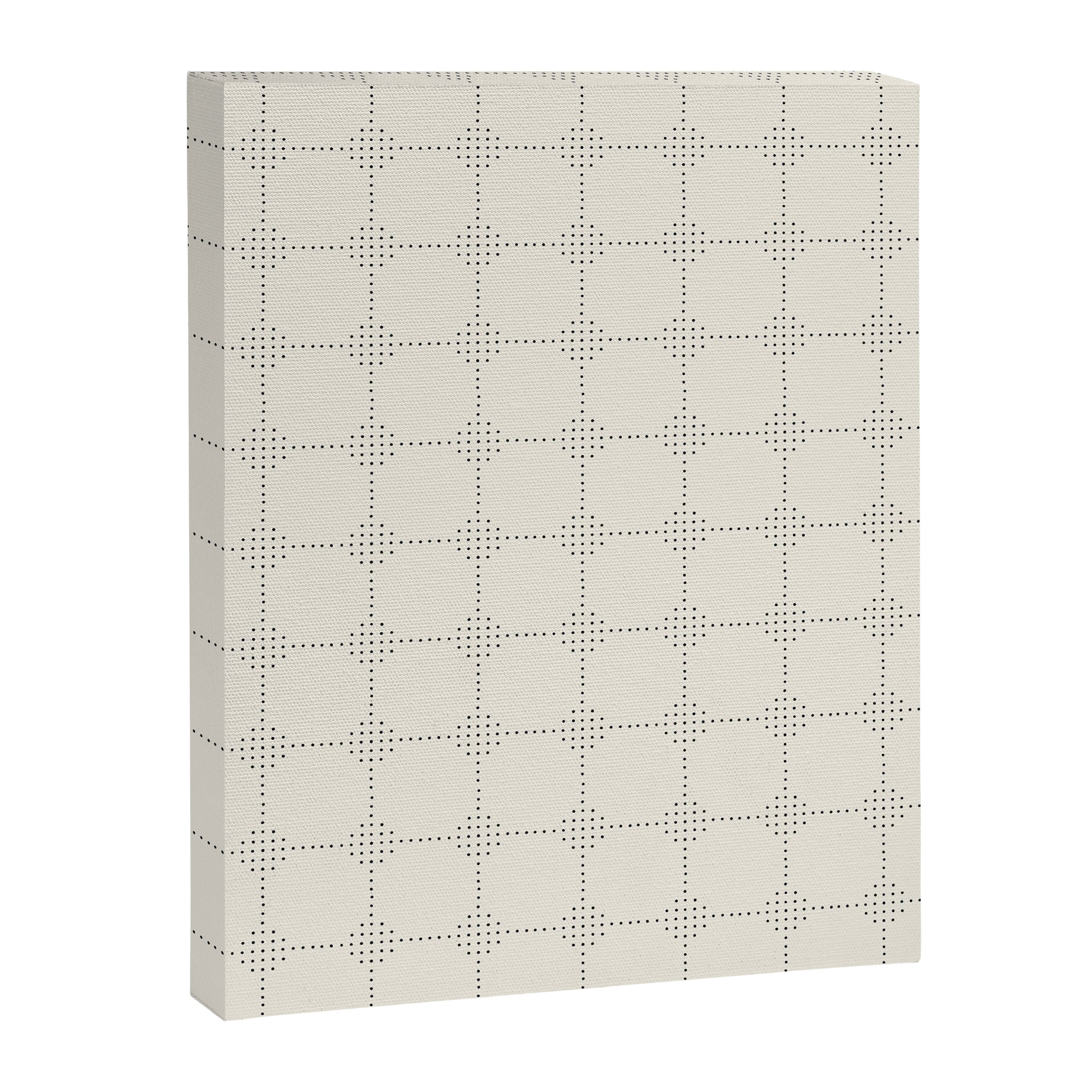 seamless dot pattern minimalistic Canvas Print Gallery Image 8