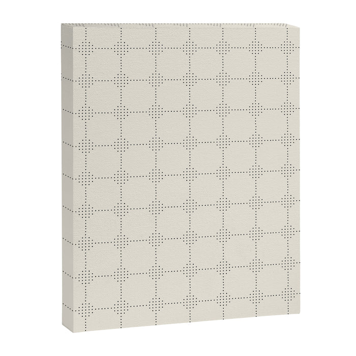 seamless dot pattern minimalistic Canvas Print Gallery Image 1