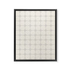 seamless dot pattern minimalistic Framed Canvas Print Gallery Image 8