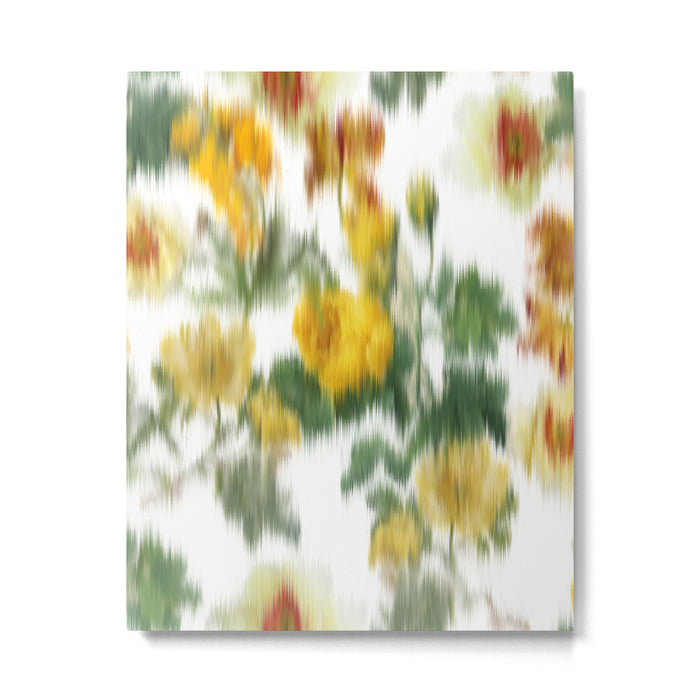 seamless pattern abstract texture background flowers Metal Print Gallery Image 1
