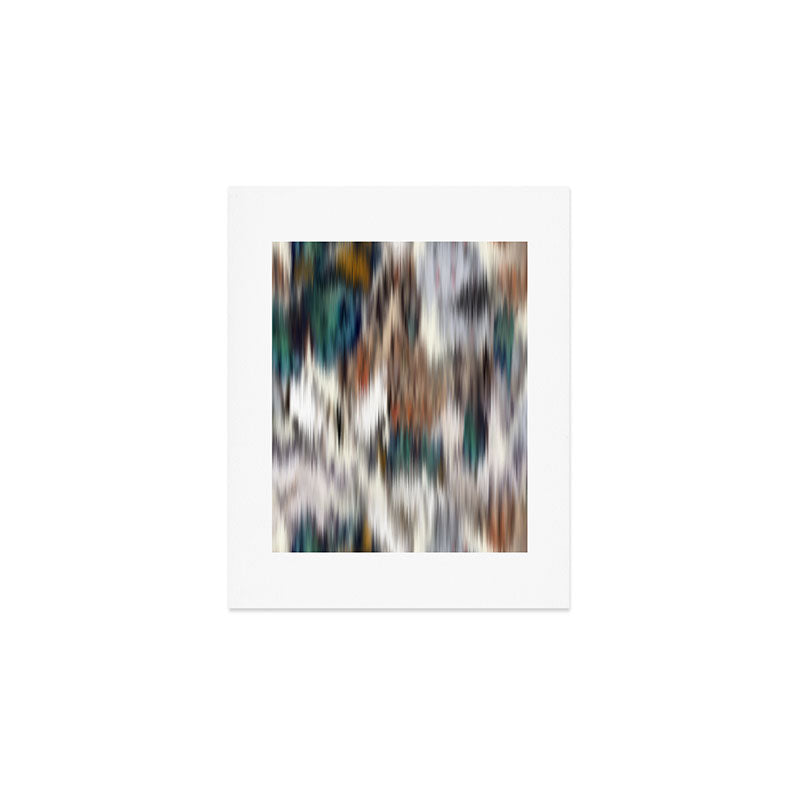 seamless pattern abstract texture background flowers Art Print Gallery Image 1