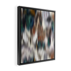 seamless pattern abstract texture background flowers Framed Canvas Print Gallery Image 2