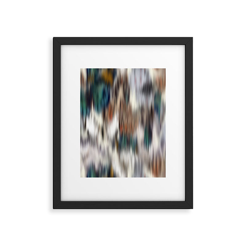 seamless pattern abstract texture background flowers Framed Art Print Gallery Image 6