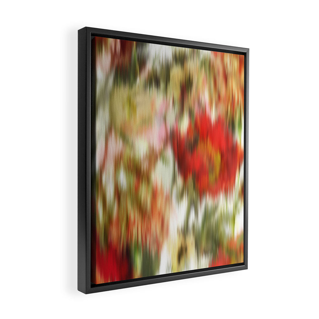 seamless pattern abstract texture background flowers Framed Canvas Print Gallery Image 2