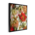 seamless pattern abstract texture background flowers Framed Canvas Print Gallery Image 2