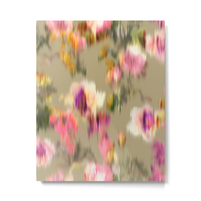 seamless pattern abstract texture background flowers Metal Print Gallery Image 1