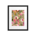 seamless pattern abstract texture background flowers Framed Art Print Gallery Image 6