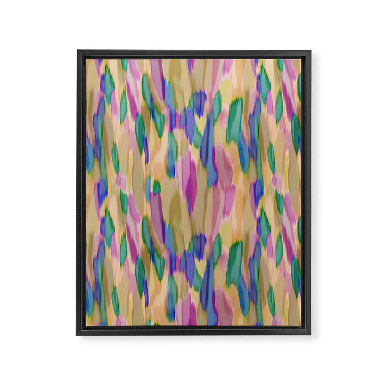  seamless pattern abstract texture background spots Framed Canvas Print Gallery Image 8