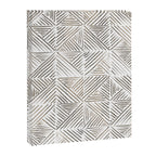 seamless pattern with graphic geometric stripes Canvas Print Gallery Image 8