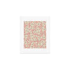 seamless pattern with small flowers Art Print Gallery Image 1