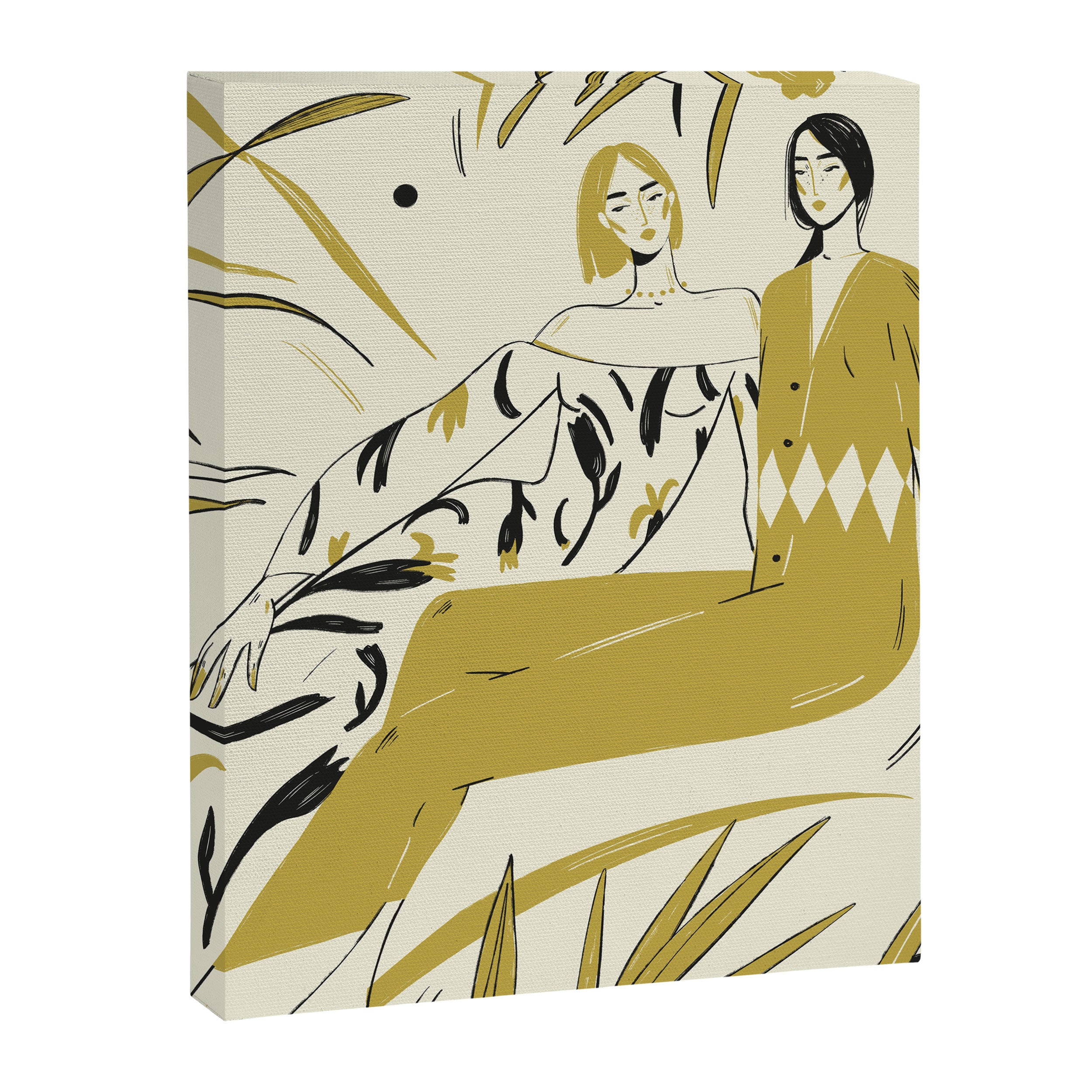 two girl  Canvas Print Gallery Image 8