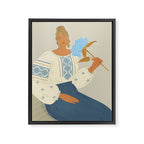 Ukrainian girl Framed Canvas Print Gallery Image 6