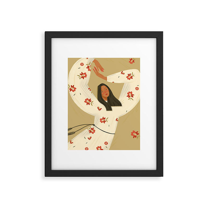  Ukrainian girl Framed Art Print Gallery Image 5