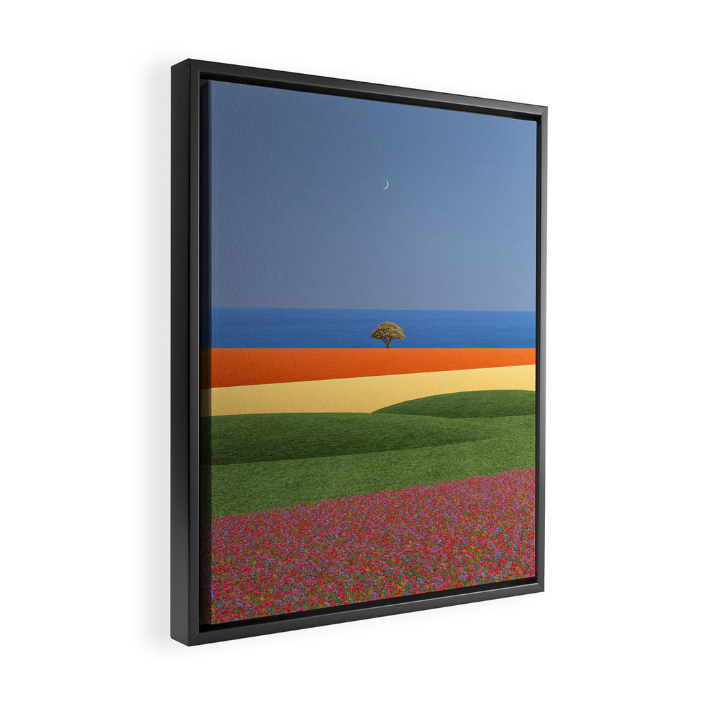 Fleur Framed Canvas Print Gallery Image 2