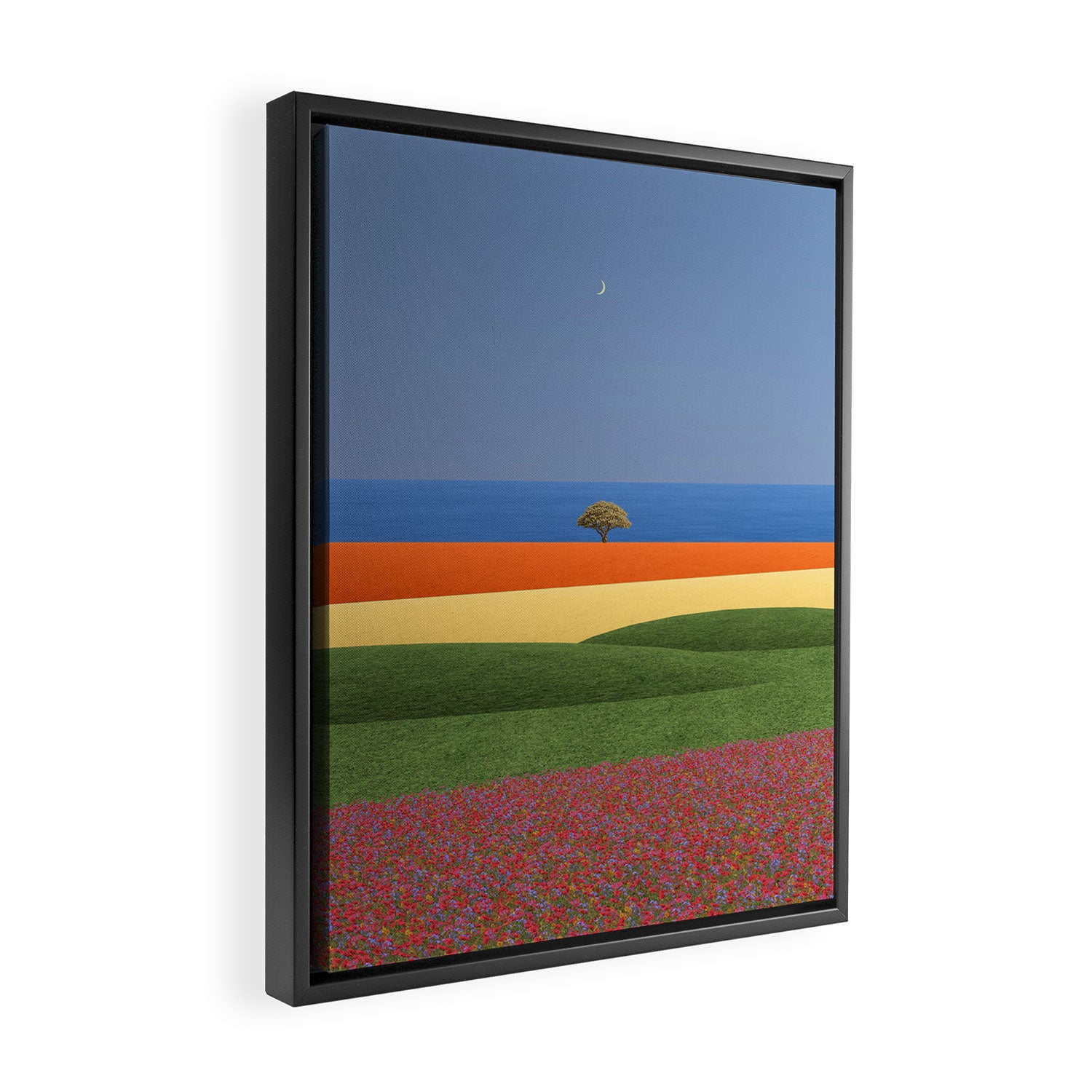 Fleur Framed Canvas Print Gallery Image 2