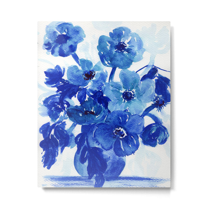 blue stillife Metal Print Gallery Image 1