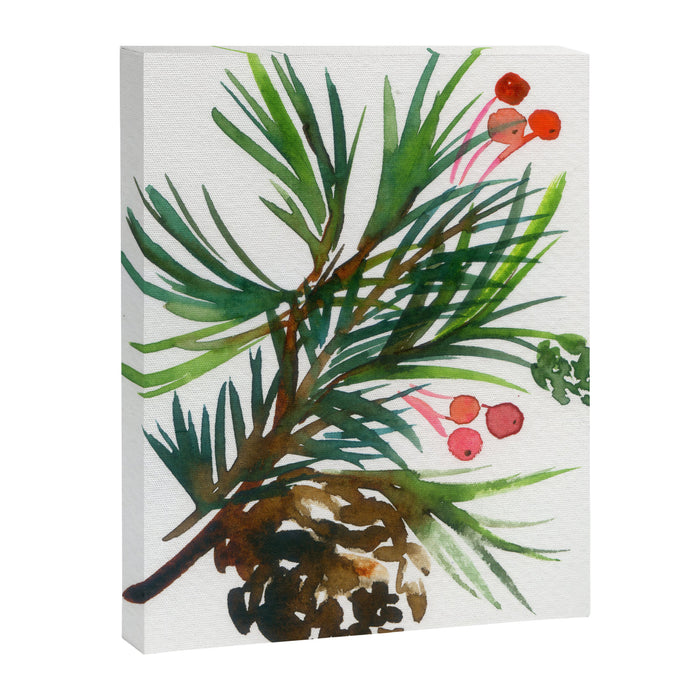 christmas pattern N.o 2 Canvas Print Gallery Image 1