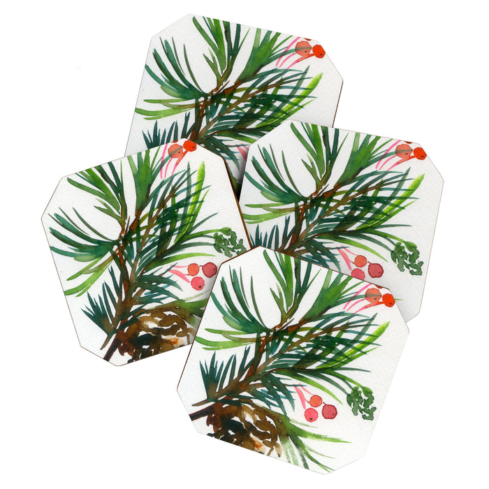 christmas pattern N.o 2 Coaster Gallery Image 1