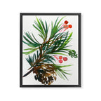christmas pattern N.o 2 Framed Canvas Print Gallery Image 6
