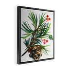 christmas pattern N.o 2 Framed Canvas Print Gallery Image 2