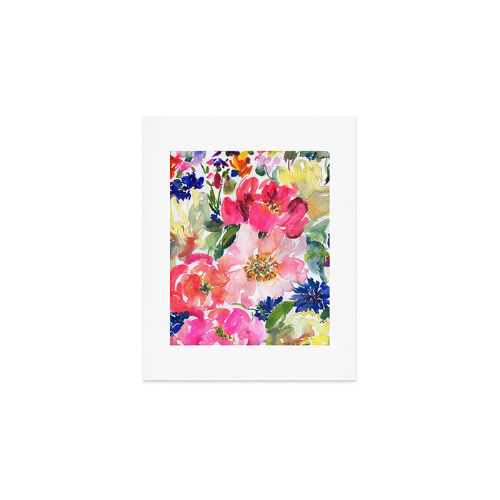 cool peonies Art Print Gallery Image 1