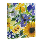 daffodil, iris and sunflower Canvas Print Gallery Image 8