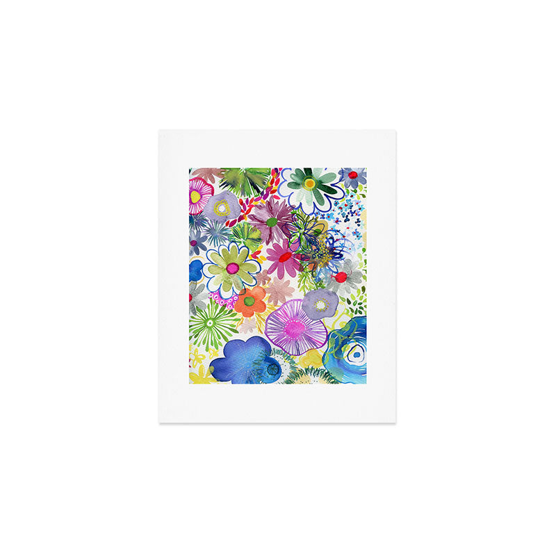 floral hurricane Art Print Gallery Image 1