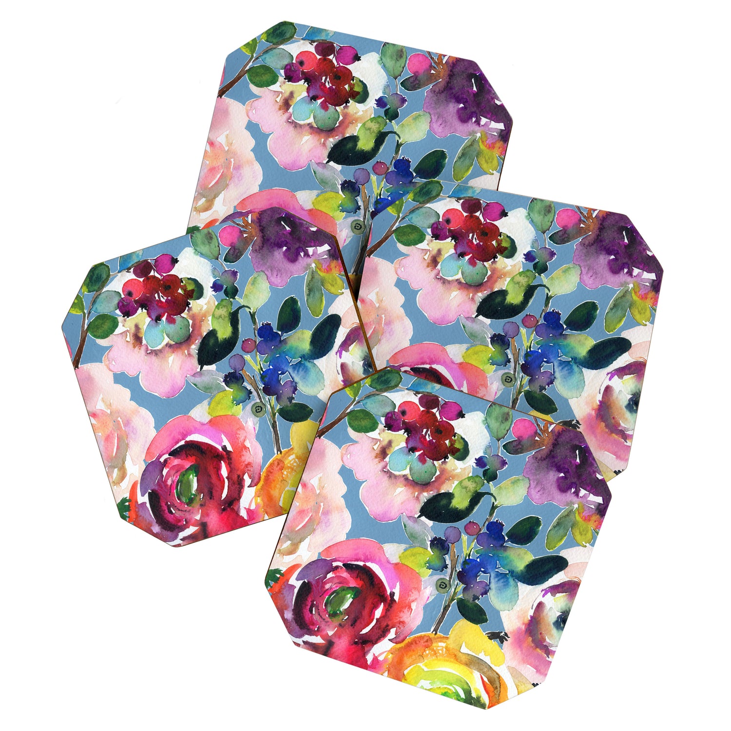flowers of Moon N.o 6 Coaster Gallery Image 1