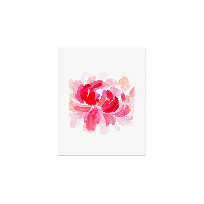 huge peony N.o 2 Art Print Gallery Image 1