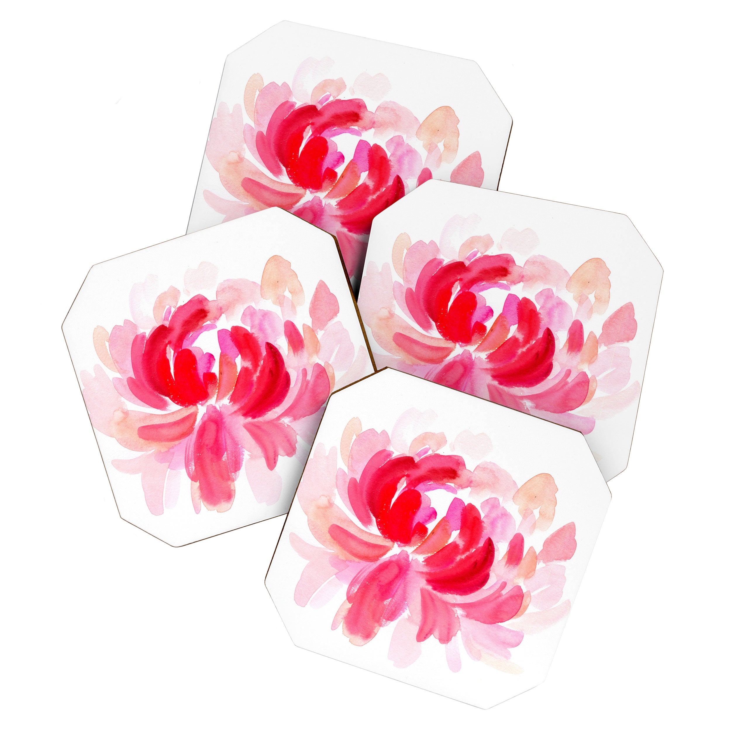 huge peony N.o 2 Coaster Gallery Image 1