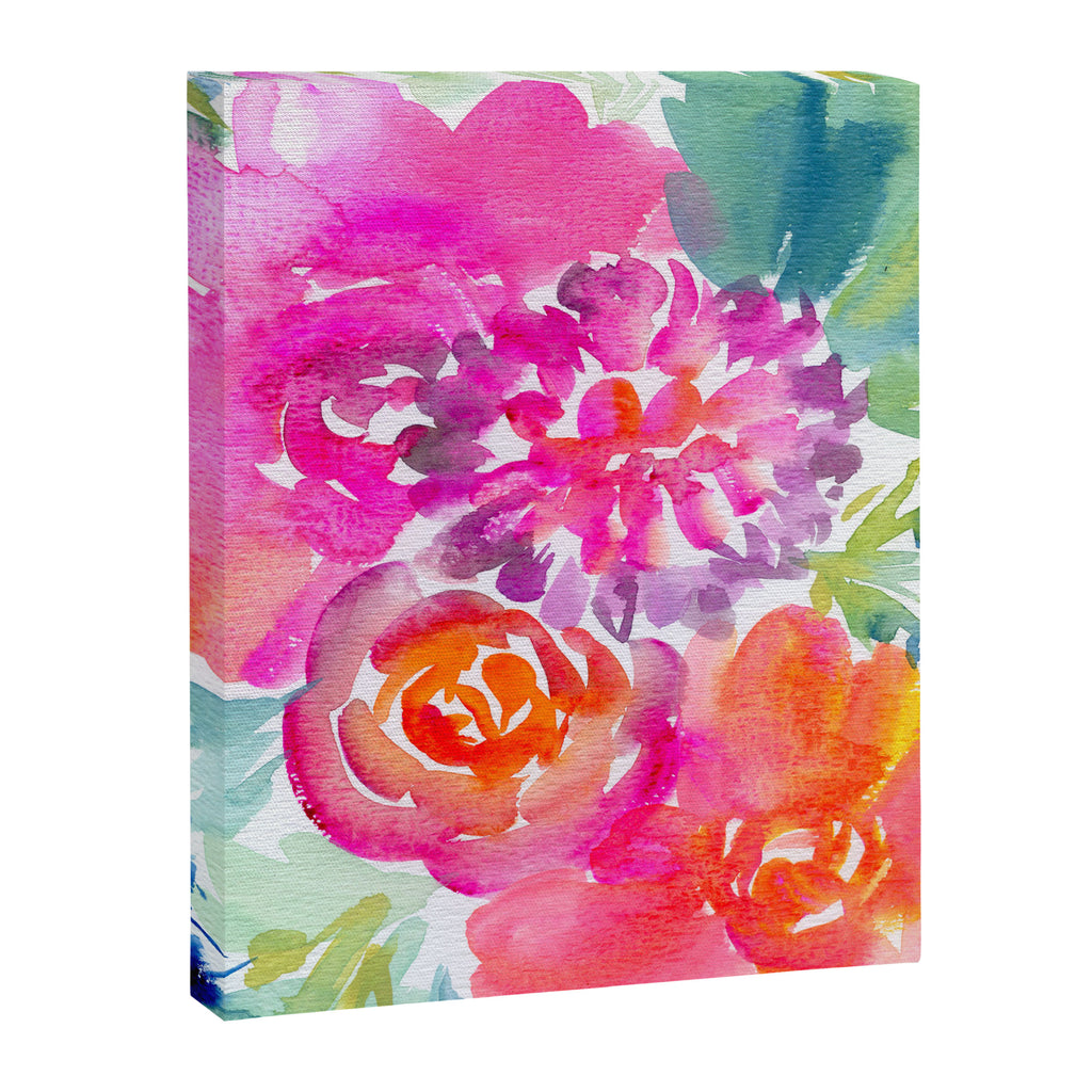 preppy flowers N.o 4 Canvas Print Gallery Image 6