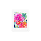 preppy flowers N.o 4 Art Print Gallery Image 1