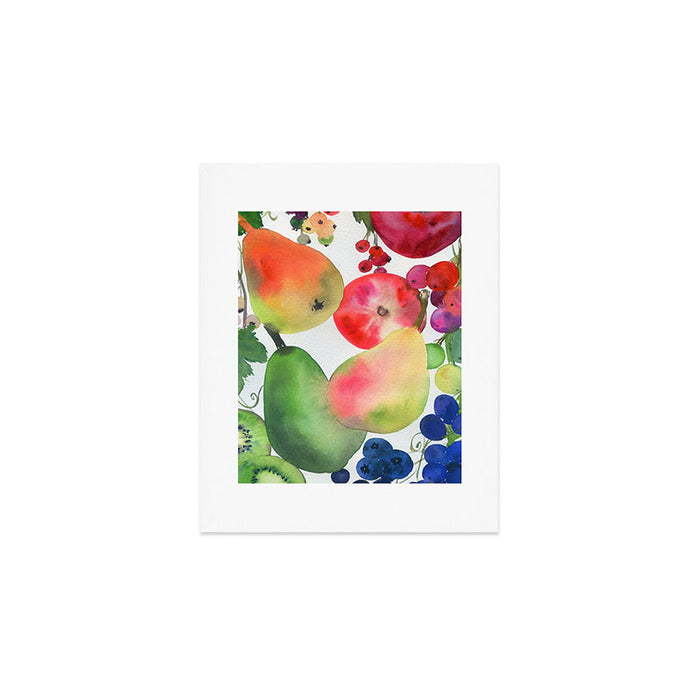 rainbow fruits Art Print Gallery Image 1