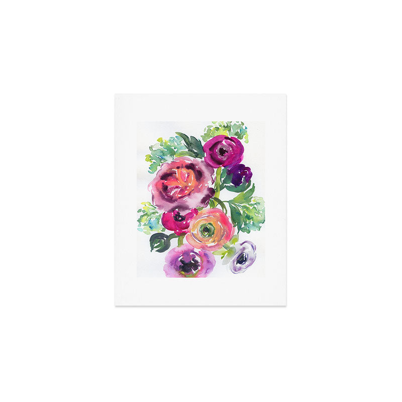 ranunculus dance Art Print Gallery Image 1