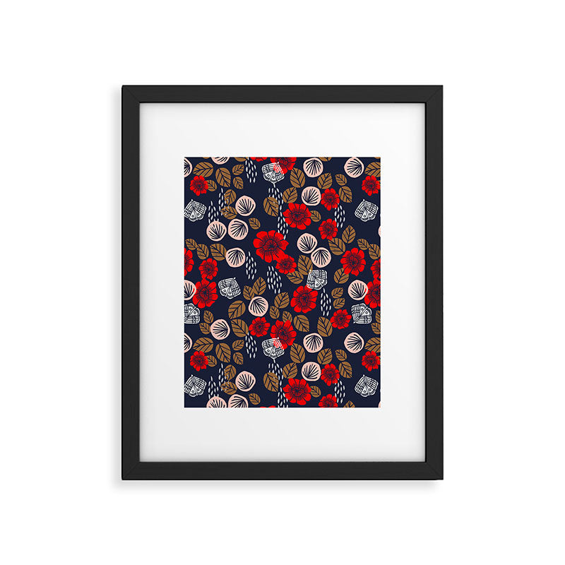 Butterflies in the Garden Framed Art Print Gallery Image 5