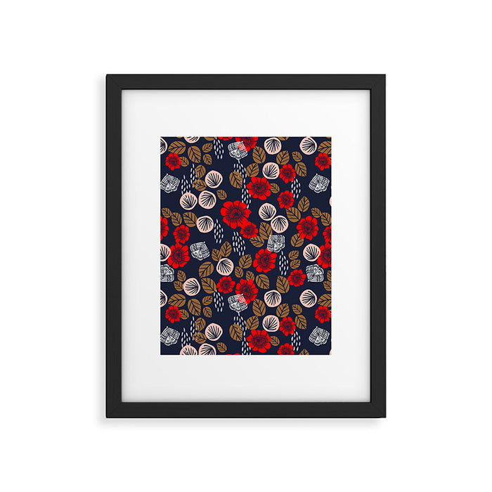 Butterflies in the Garden Framed Art Print Gallery Image 1