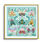 Butterfly Garden No. 3 - butterfly illustration Framed Art Print Gallery Image 36